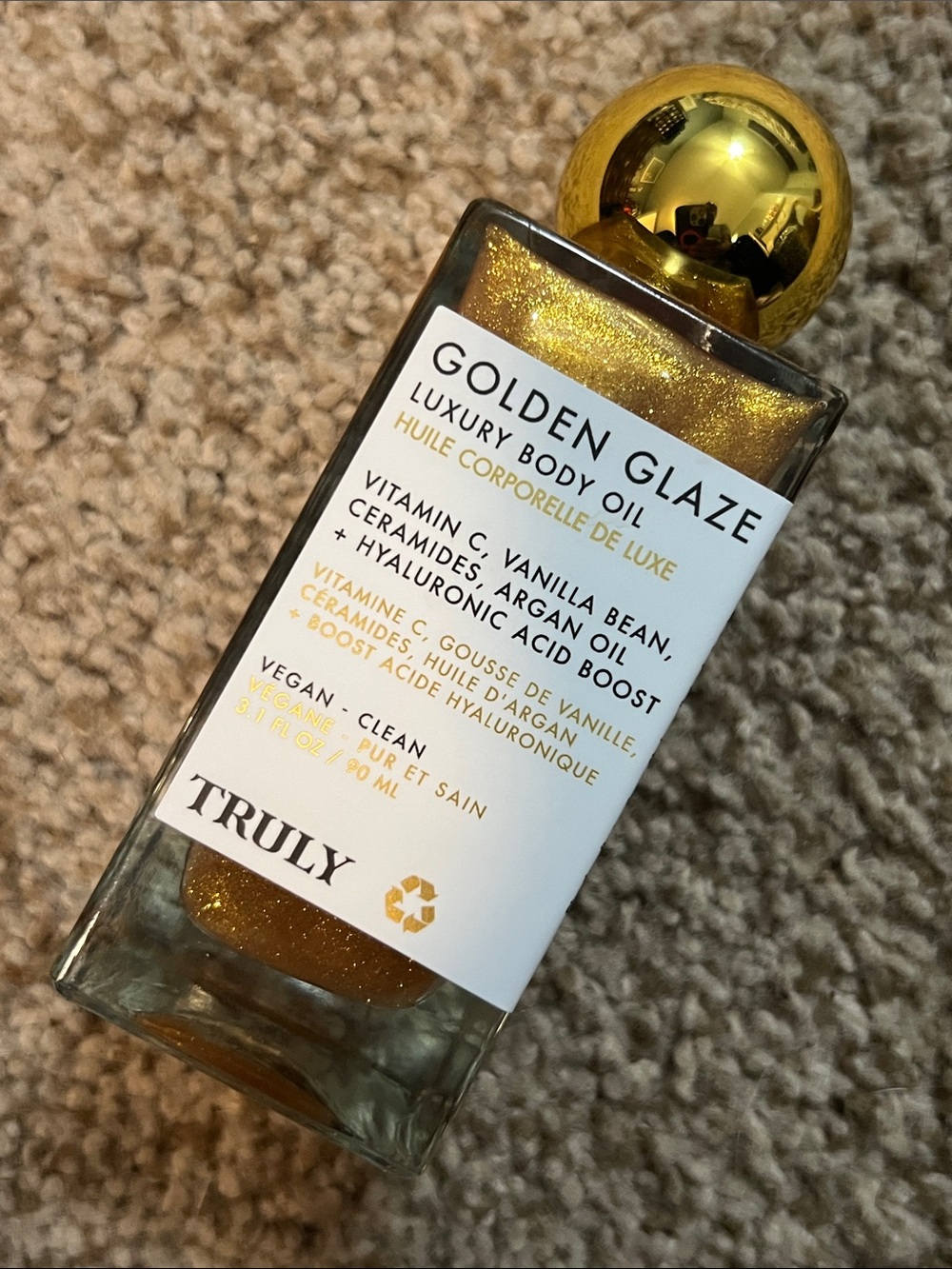 💛 TRULY Golden Glaze Luxury Body Oil NEW w/o Box